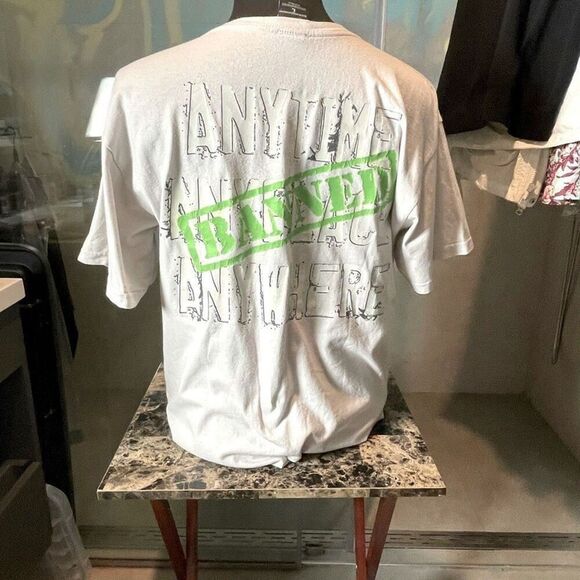 WCW - Degeneration X Tee - Green White - Vintage Tee-Shirt - Size XL - Wrestling - Picture 6 of 6